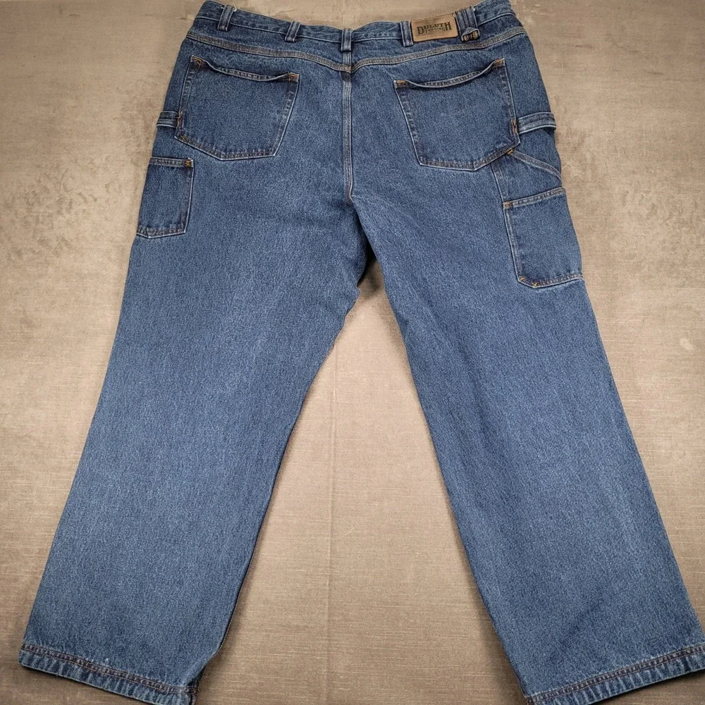 Duluth Trading Ball Flex Denim Carpenter Jeans Blue Jeans‎ Mens Size 40x30